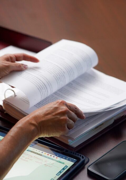 Photo of a divorce planning workbook Certified Divorce Lending Professional